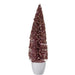 Christmas Tree Krist+ Pink Plastic Christmas Tree 10 x 38 x 10 cm (6 Units) - Декорация и Осветление<<<Дом