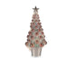 Christmas Tree Krist+ Pink polypropylene PET Plastic Iridescent 16 x 37,5 x 16 cm - Декорация и Осветление<<<Дом