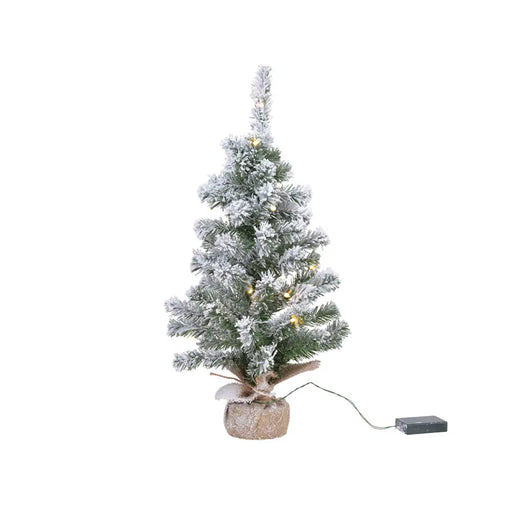 Christmas Tree Lumineo Imperial Snowfall Ø 30 x 45 cm Plastic Mini MicroLED - Декорация и Осветление<<<Дом