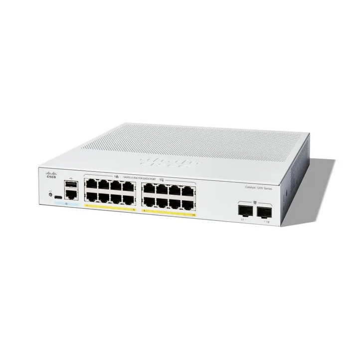 Cisco Catalyst 1200 16-port GE PoE 2x1G SFP - Switches<<<Cisco Enterprise and Service Providers - Borderless