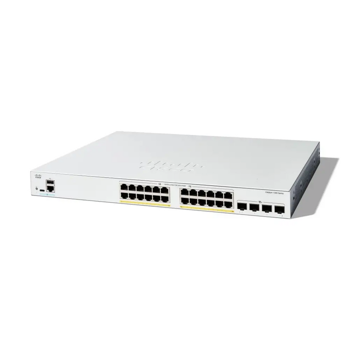 CISCO Catalyst 1300 24-port GE Full PoE 4x10G SFP+ - Комутатор - PoE<<<Мрежи<<<Мрежи и умен дом<<<ALSO&&&Комутатор