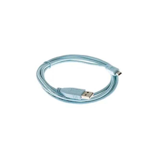 CISCO Console Cable 6ft with USB Type A and mini-B - Мрежови и DAC кабели<<<Network Accessories<<<Мрежи и умен