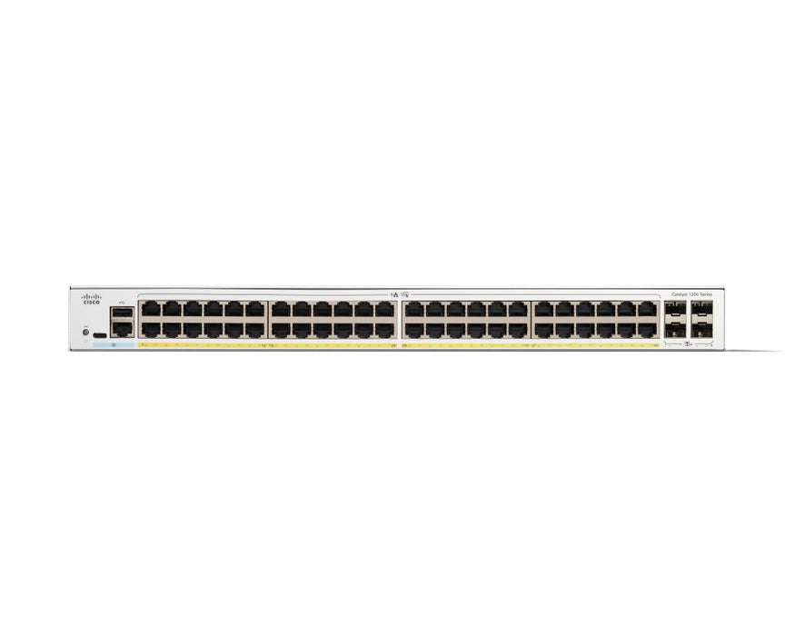 Cisco Catalyst 1200 48-port GE, PoE, 4x10G SFP+