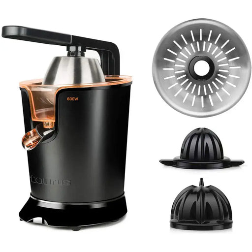 CITRUS PRESS TAURUS EASY PRESS 600 W BLACK 650.00 ml - Сокоизстисквачки<<<Домакински