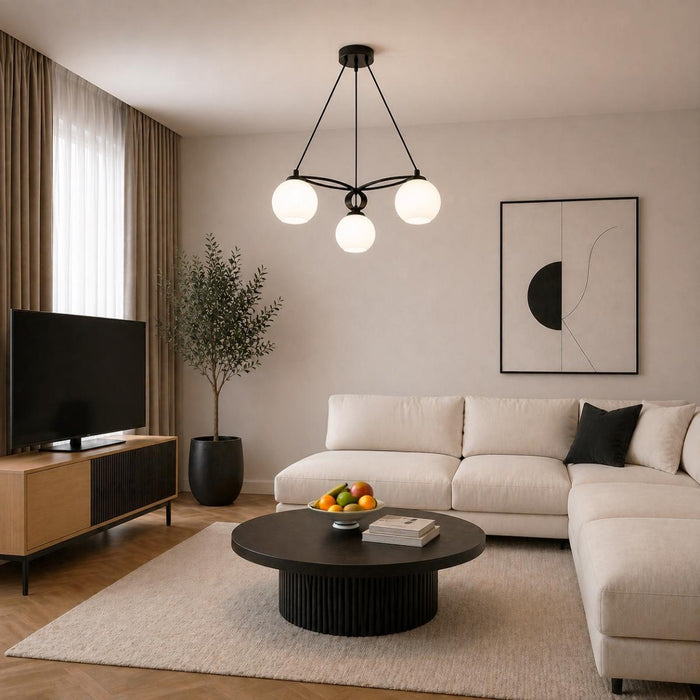 CHANDELIER THEA 3ХЭ27 BLACK