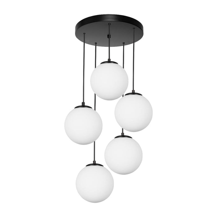 LIGHTING CITY 5XE27 BLACK