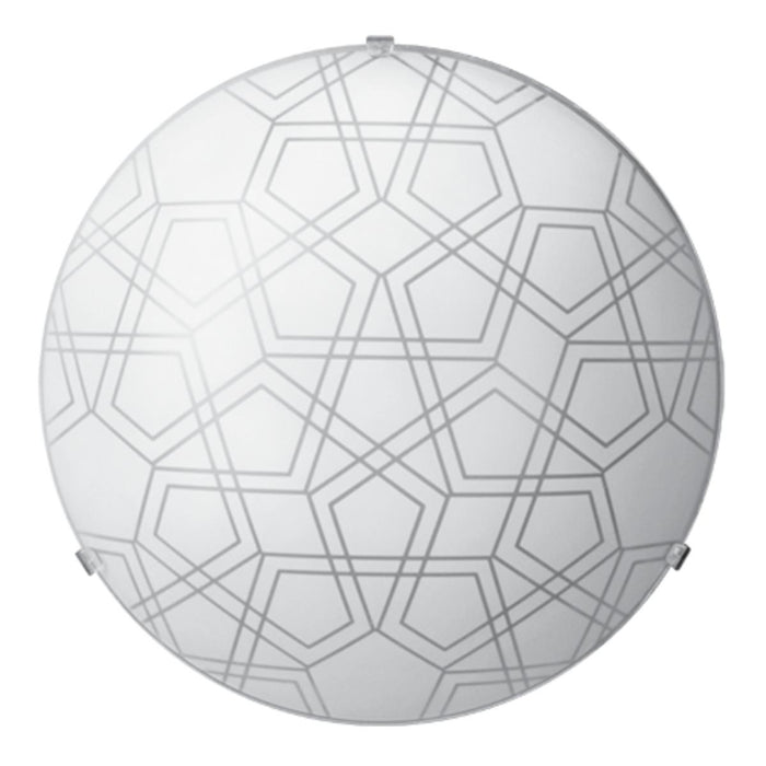 TRIADA CEILING Ø300 WHITE MATTE 60 W