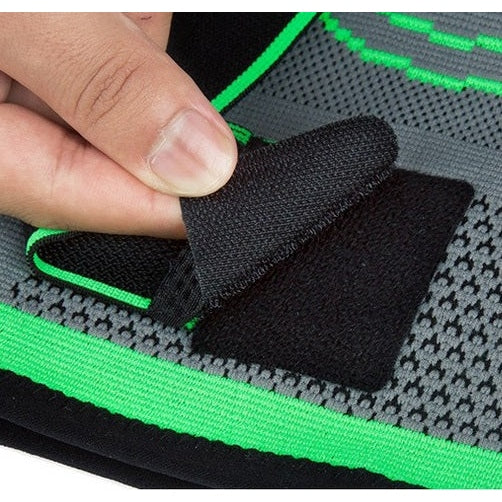 Clamping a sealing sleeve of breathable fabric with elastic bands Corpofix JD8041 - Knee braces