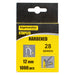 CLAMPS FOR TAKER TYPE 28 12X6.3 MM TOPMASTER 1000 PCS - Скоби и пирони за такери<<<Консумативи за