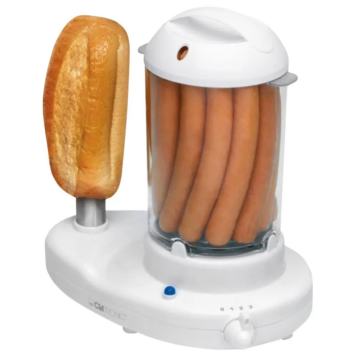 Clatronic HDM 3420 EK Hot dog steamer 350 W White - Equipment for hot dogsAGD-HDO<<<Home Appliance