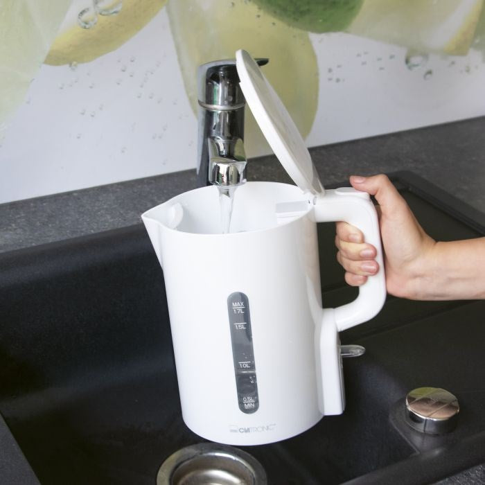 Clatronic WK 3835 electric kettle 1.7 L 2200 W White