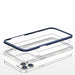 Clear 3in1 case for iPhone 12 Pro Max blue frame gel cover - Cell phone cases and covers<<<HurtelXML