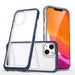 Clear 3in1 case for iPhone 13 blue frame gel cover - Cell phone cases and covers<<<HurtelXML