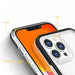 Clear 3in1 case for iPhone 14 silicone cover with frame red - Cell phone cases and covers<<<HurtelXML