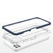 Clear 3in1 Case for Samsung Galaxy A22 5G Frame Gel Cover Blue - Cell phone cases and covers<<<HurtelXML