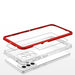 Clear 3in1 Case for Samsung Galaxy A33 5G Frame Gel Cover Red - Cell phone cases and covers<<<HurtelXML