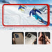 Clear 3in1 case for Samsung Galaxy S23 Ultra silicone cover with frame red - Cell phone cases and covers<<<HurtelXML