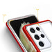 Clear 3in1 case for Samsung Galaxy S23 Ultra silicone cover with frame red - Cell phone cases and covers<<<HurtelXML