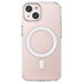 Clear Magnetic Case with MagSafe for iPhone 14 with a silver ring - transparent - Cell phone cases