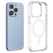Clear Magnetic Case with MagSafe for iPhone 14 Pro with silver ring - transparent - Cell phone cases