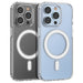 Clear Magnetic Case with MagSafe for iPhone 14 Pro with silver ring - transparent - Cell phone cases