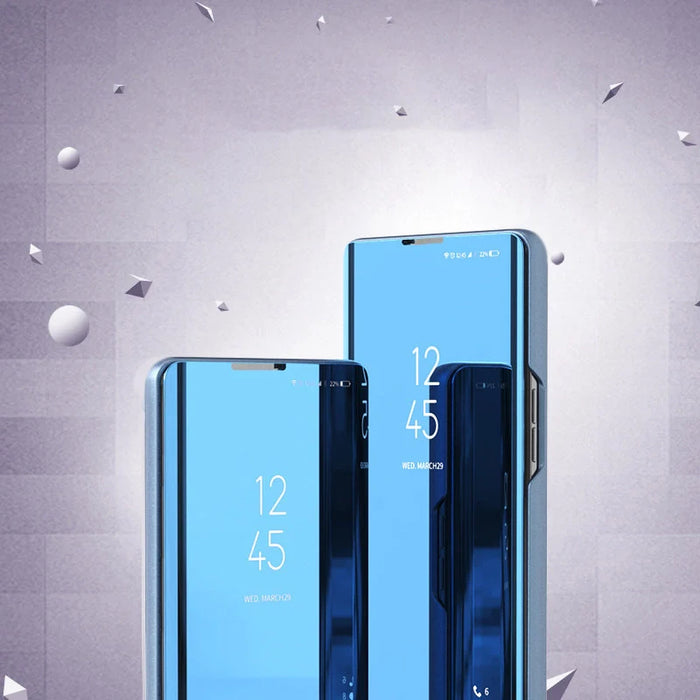 Clear View Case cover for Samsung Galaxy A22 5G black - Cell phone cases and covers<<<HurtelXML