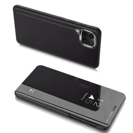 Clear View Case cover for Samsung Galaxy A22 5G black - Cell phone cases and covers<<<HurtelXML