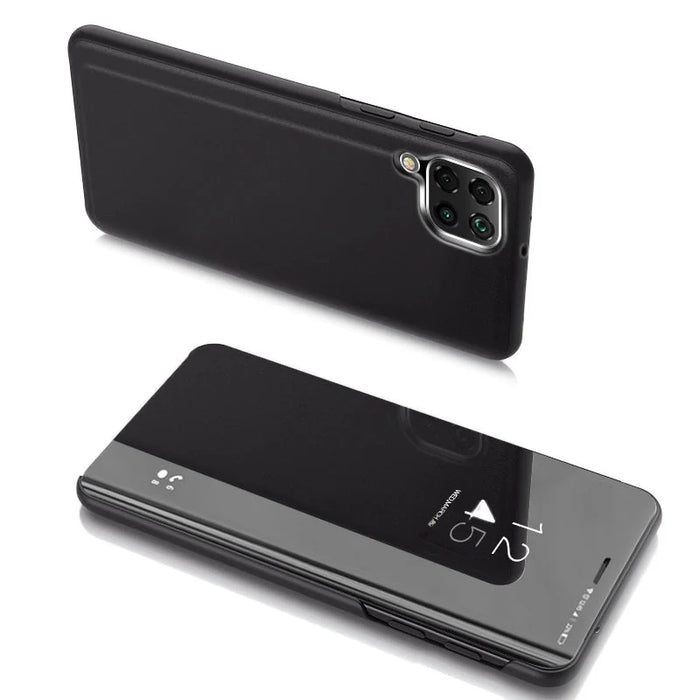 Clear View Case cover for Samsung Galaxy A22 5G black - Cell phone cases and covers<<<HurtelXML