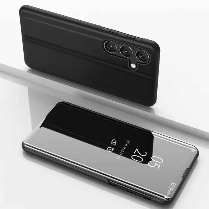 Clear View Case cover for Samsung Galaxy A54 5G flip cover black - Cell phone cases and covers<<<HurtelXML