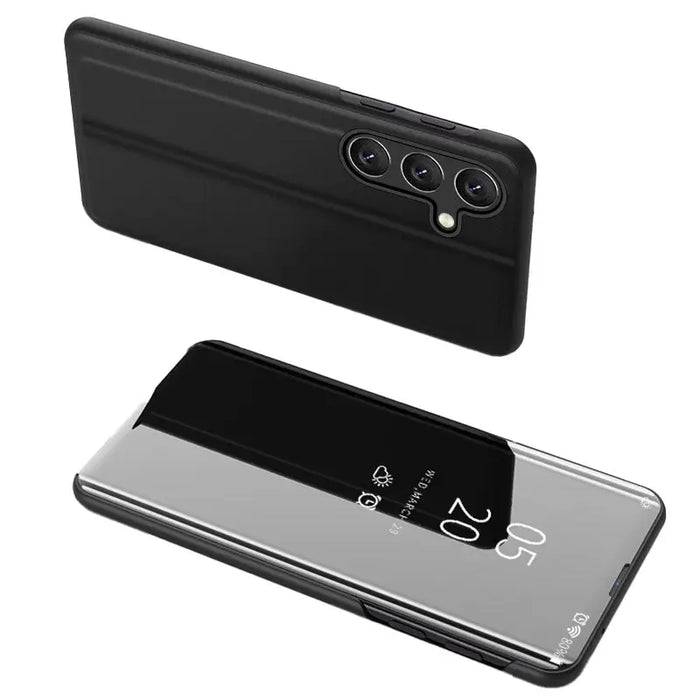 Clear View Case cover for Samsung Galaxy A54 5G flip cover black - Cell phone cases and covers<<<HurtelXML