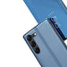 Clear View Case cover for Samsung Galaxy S23 blue flip cover - Cell phone cases and covers<<<HurtelXML