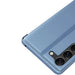 Clear View Case cover for Samsung Galaxy S23 blue flip cover - Cell phone cases and covers<<<HurtelXML