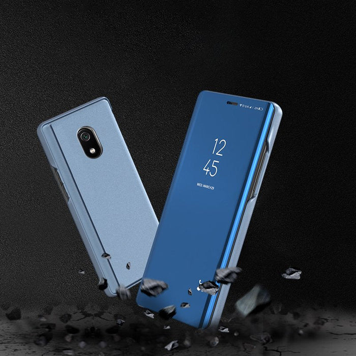 Clear View Case cover for Xiaomi Redmi 8A black - Cell phone cases and covers<<<HurtelXML