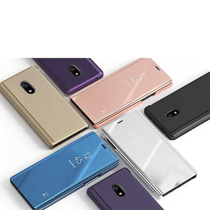 Clear View Case cover for Xiaomi Redmi 8A black - Cell phone cases and covers<<<HurtelXML