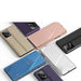Clear View Case for Xiaomi Redmi Note 12 5G / Poco X5 5G cover with flip cover blue - Cell phone cases