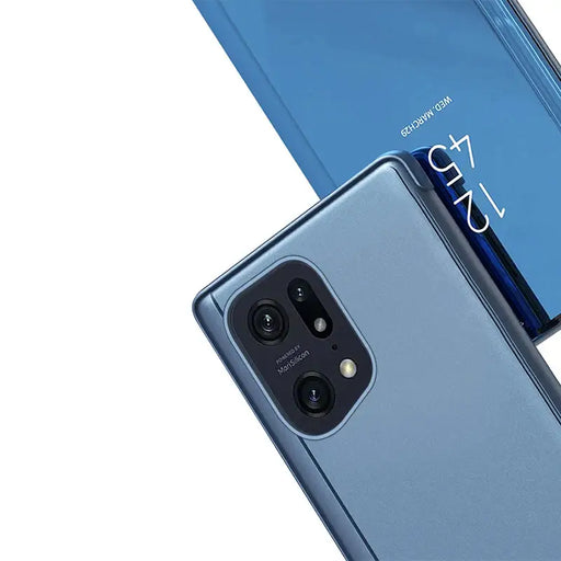Clear View Case Oppo Find X5 Pro black - Cell phone cases and covers<<<HurtelXML