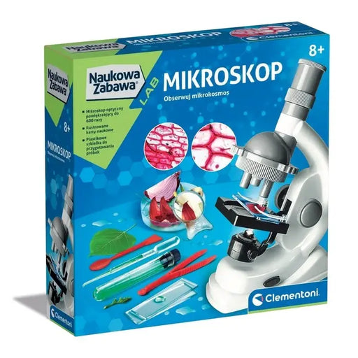 Clementoni Scientific Fun - Experiments with a Microscope - Supporting learningEIR-WNA<<<(Games and toys) Education