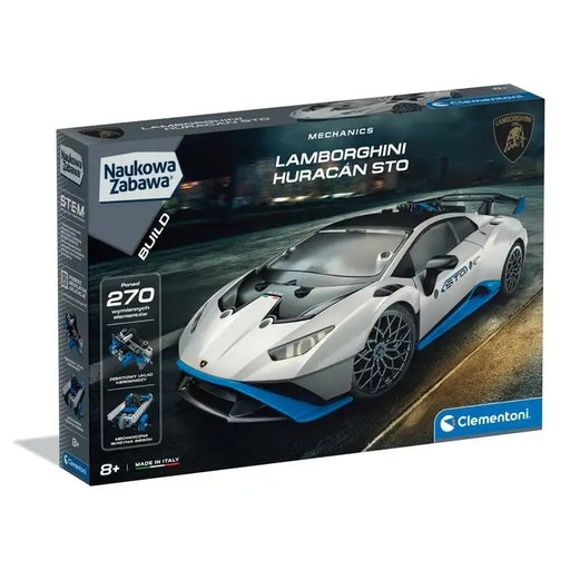 Clementoni Scientific Fun - Mechanics Laboratory: Lamborghini Huracan Sto - Supporting learningEIR-WNA<<<(Games