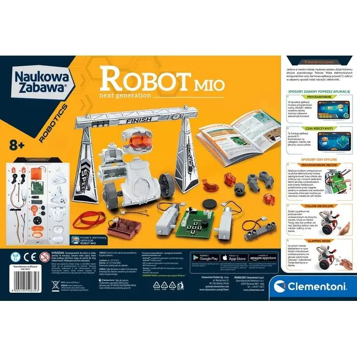 Clementoni Scientific Fun - Mio Robot New Generation - Supporting learningEIR-WNA<<<(Games and toys) Education