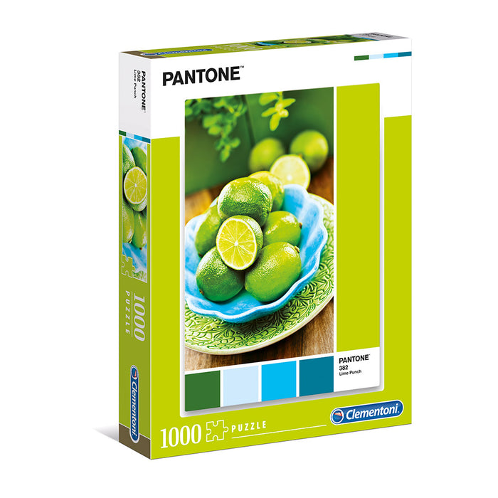 CLEMENTONI Puzzle 1000 pieces PANTONE LIME PUNCH