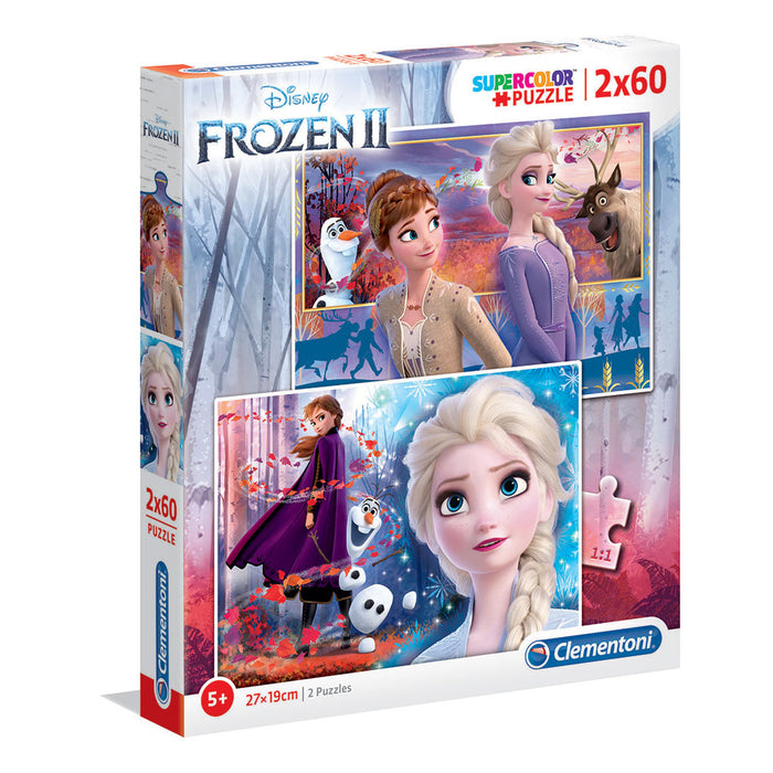 CLEMENTONI 2x60h. Puzzle Frozen 2