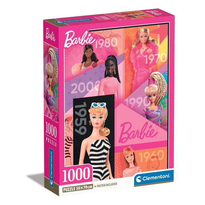 CLEMENTONI 1000 pieces Barbie puzzle
