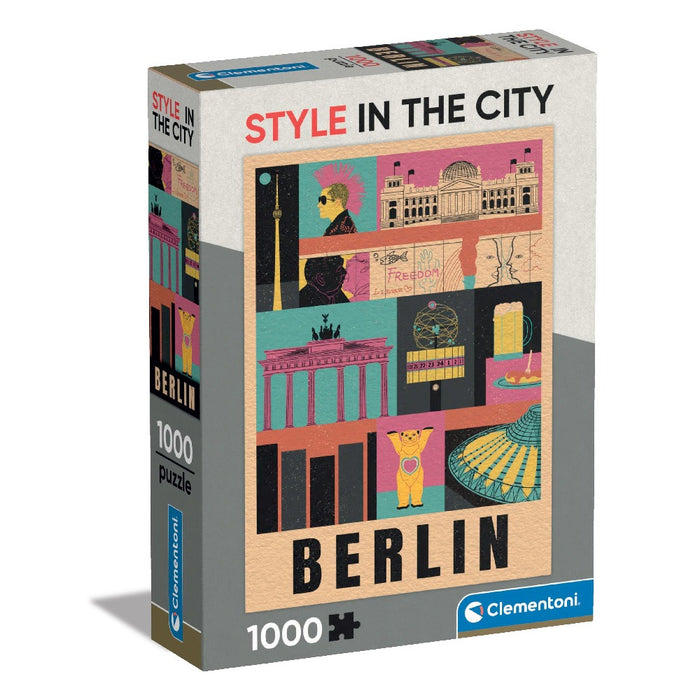 CLEMENTONI 1000h Puzzle STYLE IN THE CITY BERLIN