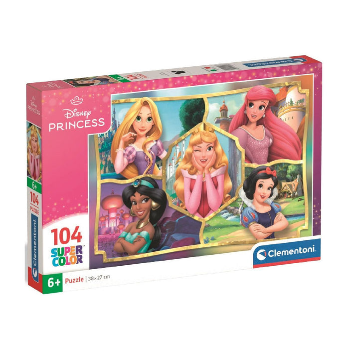 Clementoni children's puzzle of 104 pieces - Disney Princesses 2