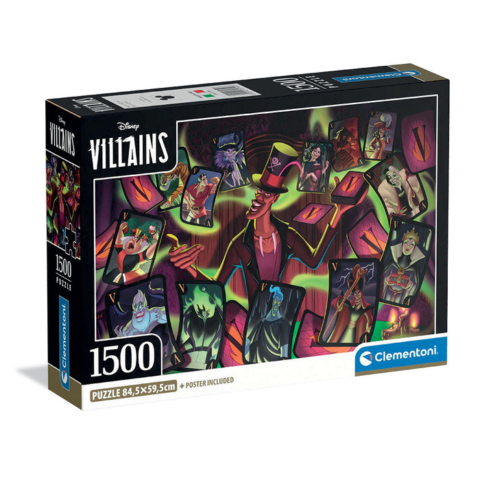 CLEMENTONI 1500h. Disney Villains Puzzle