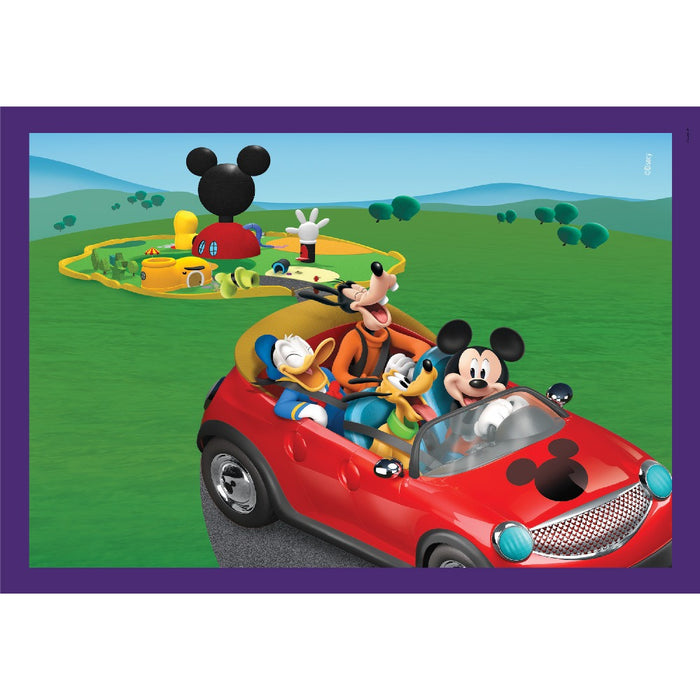 Children's puzzle Clementoni 4 in 1 - Mickey Mouse Clubhouse