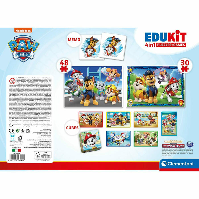 4-Puzzle Set Clementoni