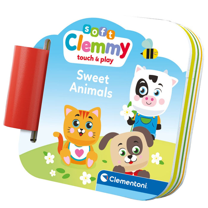 Clementoni Soft Clemmy Play Set - Animals, 10 pieces