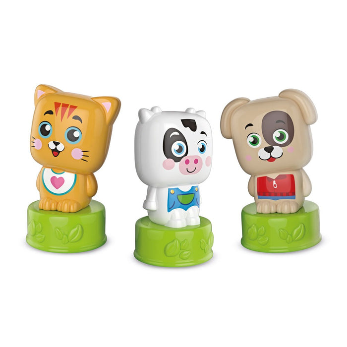 Clementoni Soft Clemmy Play Set - Animals, 10 pieces