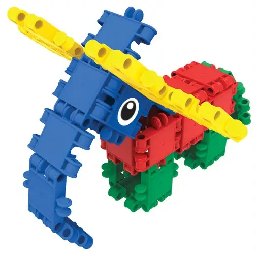 CLICS CB411 BUILDING BLOCKS ROLLERBOX 15IN1 - PlasticKLO-PLA<<<Construction setKLO<<<ActionPL